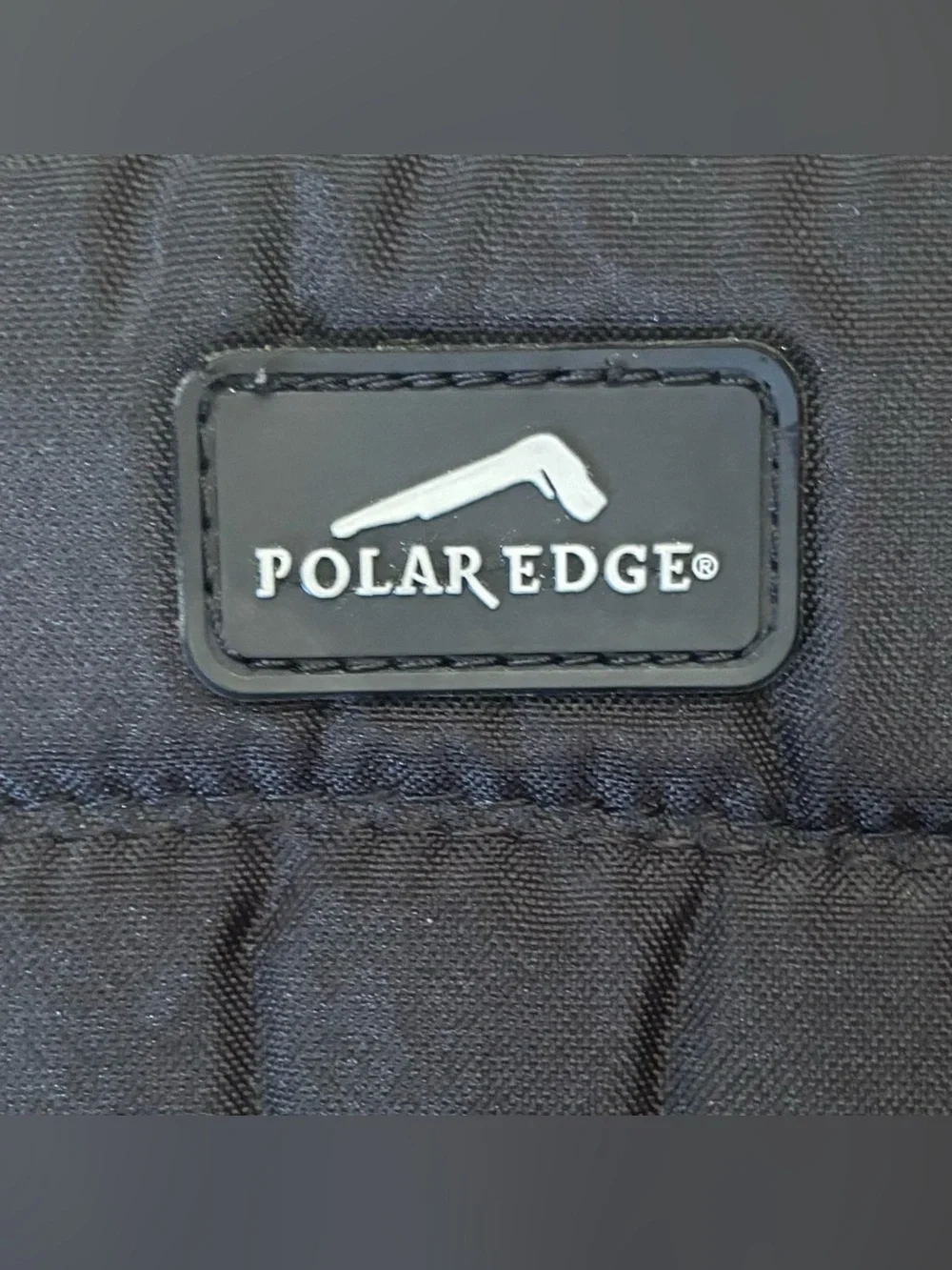 Polaredge boy youth big kids Black Zip winter snow boots  quilted Sz 6 black